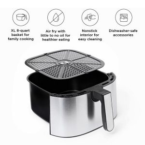 Chefman TurboFry Stainless Steel Air Fryer C29U 2